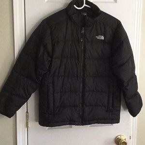 The North Face Boys Down 550 Jacket Size L 14/16. VG condition